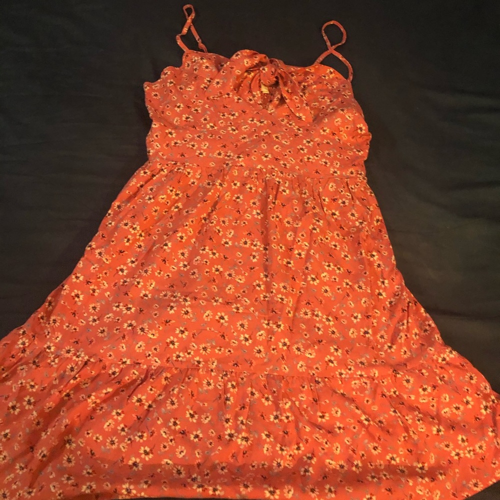 Pink Flower Dress